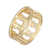 Vicenza - Piazzetta Palladio 2 - Ringe Loving Palladio  2D in Gelbgold 20G-X-15 SERLIANA - 20G-X-15 SERLIANA